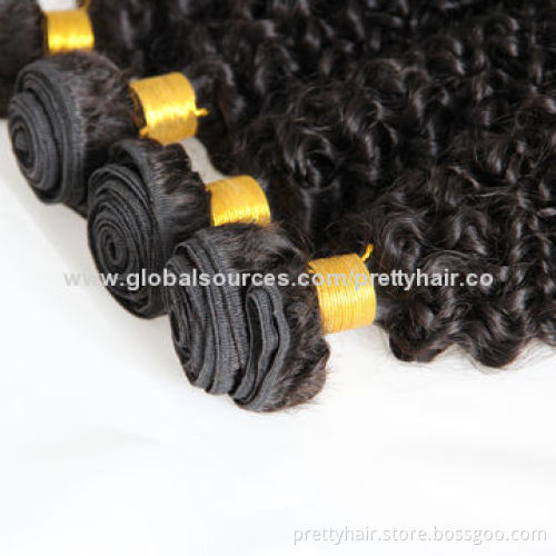 Brazilian kinky curl human hair